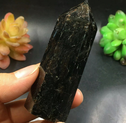 Natural Astrophyllite Crystal Wand