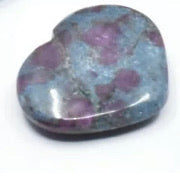 Natural Ruby Kyanite Mini Hearts