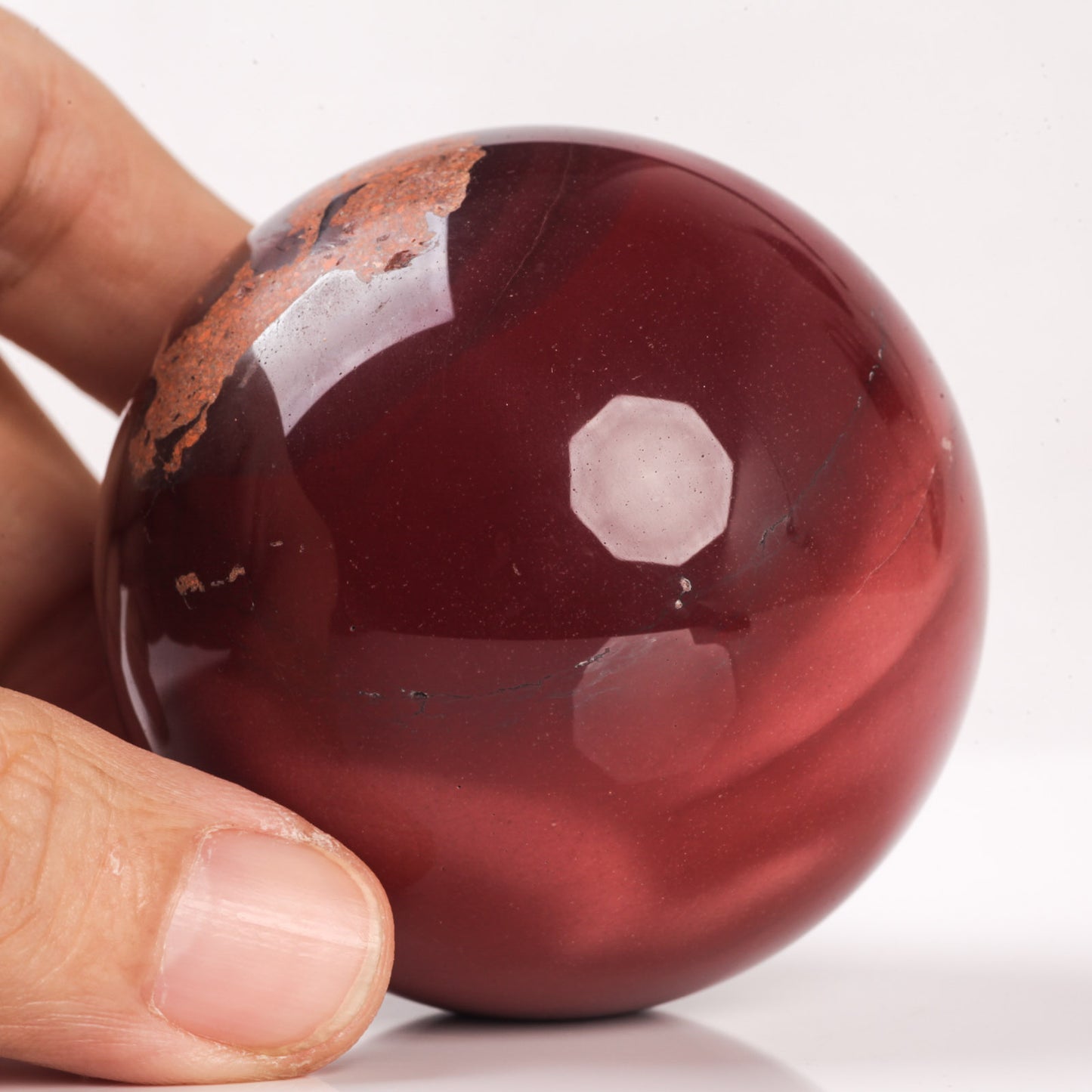 Natural Mookaite Crystal Ball Sphere