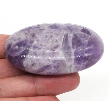 Natural Amethyst Palm Stone