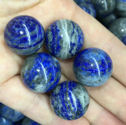 Natural Lapis Lazuli gemstone Crystal Sphere
