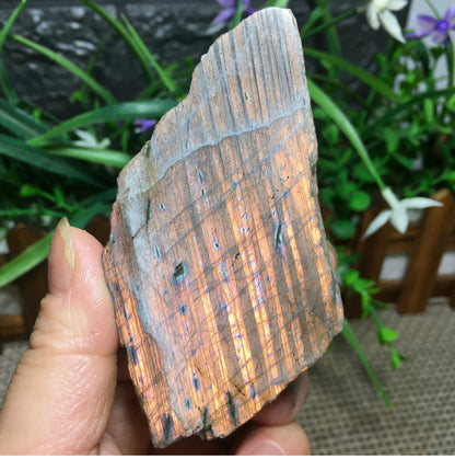 Natural Labradorite gemstone Rock