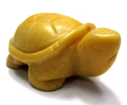 Natural Yellow Jasper Turtle