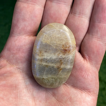 Natural Moonstone Palm Stone