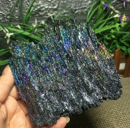 Silicone Carbide Free Form gemstone Rock crystal
