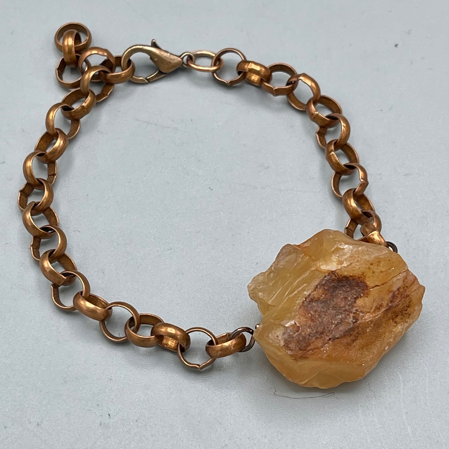 Raw Carnelian gemstone Bracelet