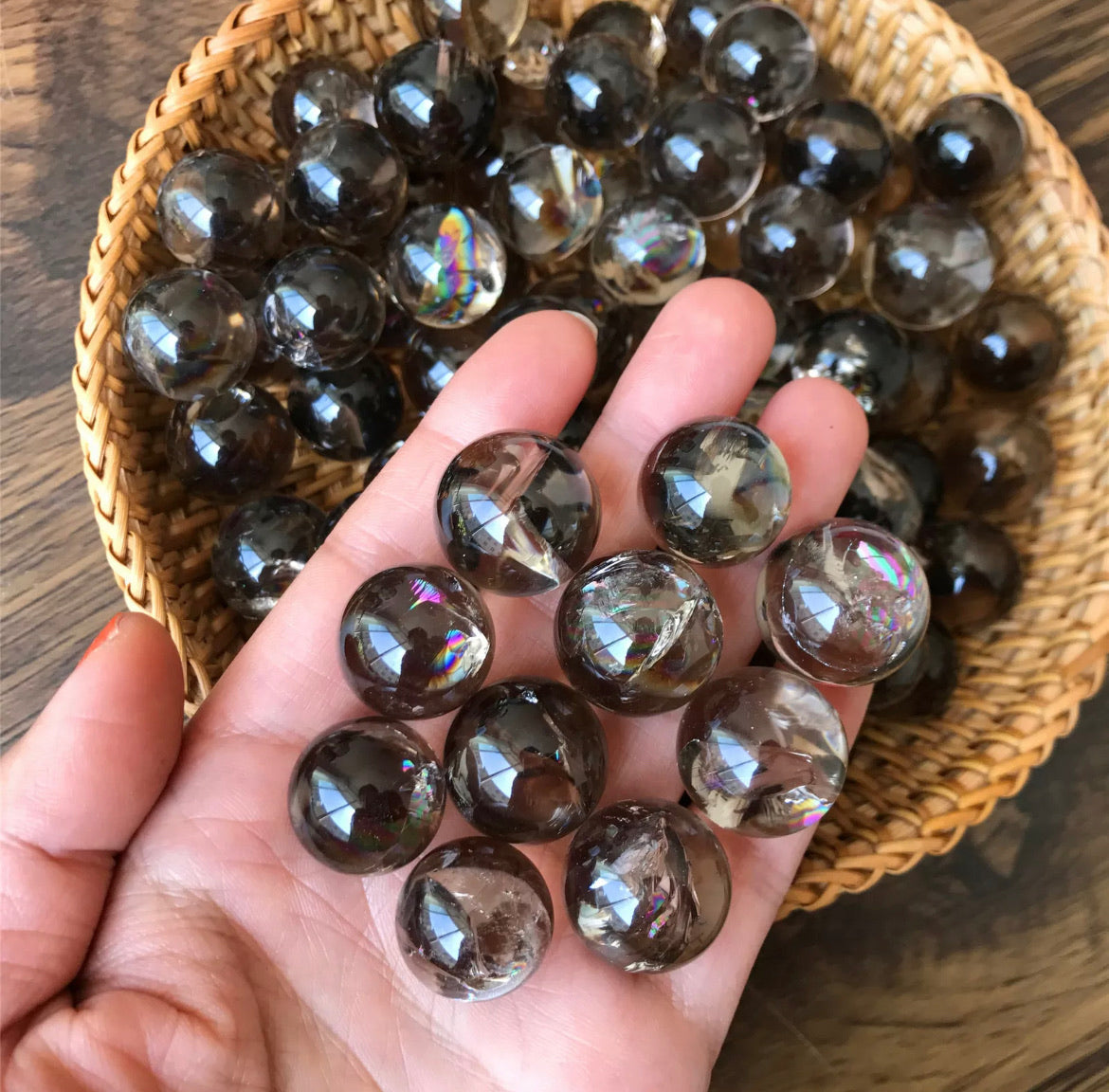 Smoky quartz deals beads