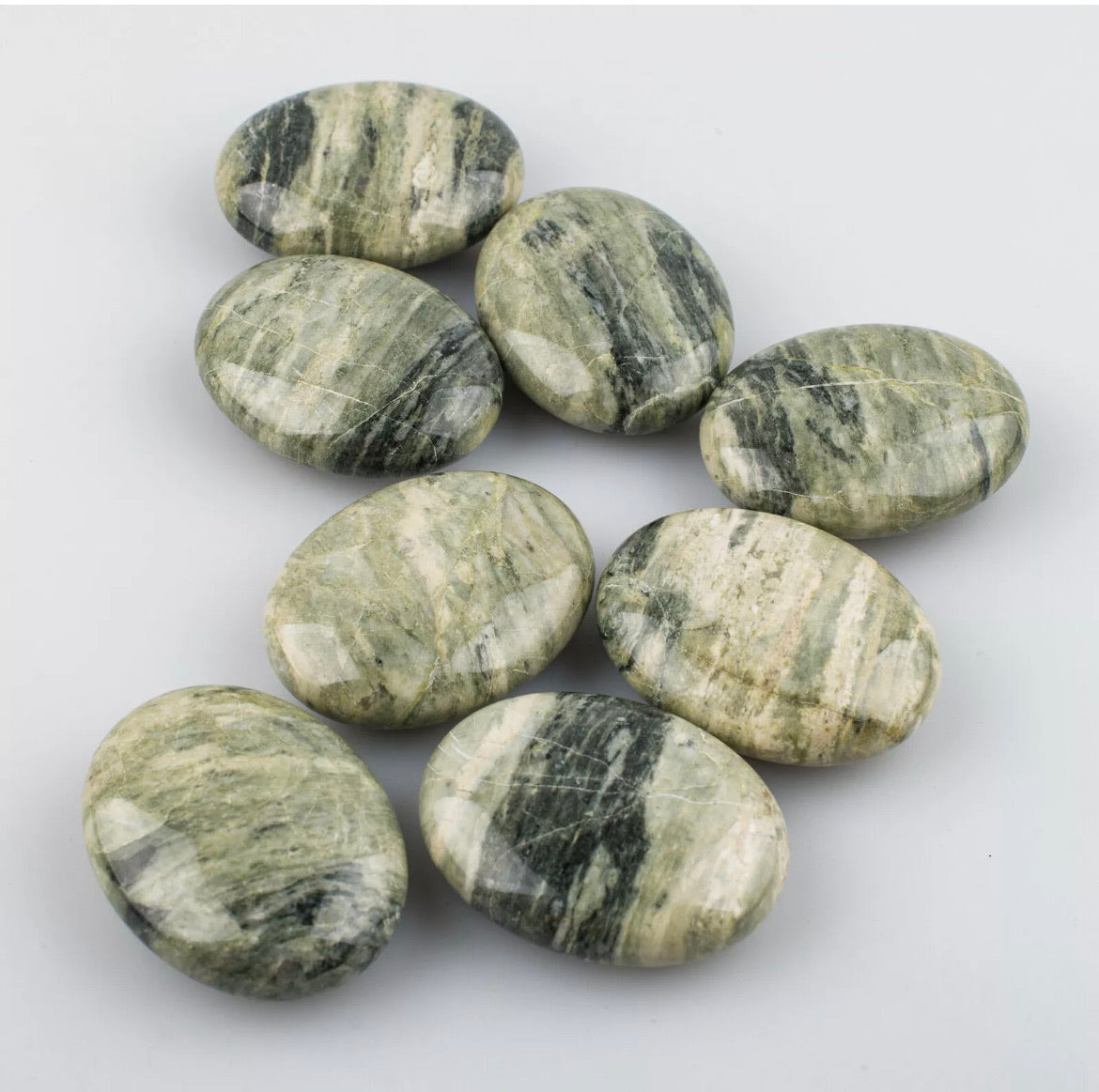 Silver Leaf Jasper Polished Tumbled Gemstone - Single Stone – Crystal  Gemstone Shop