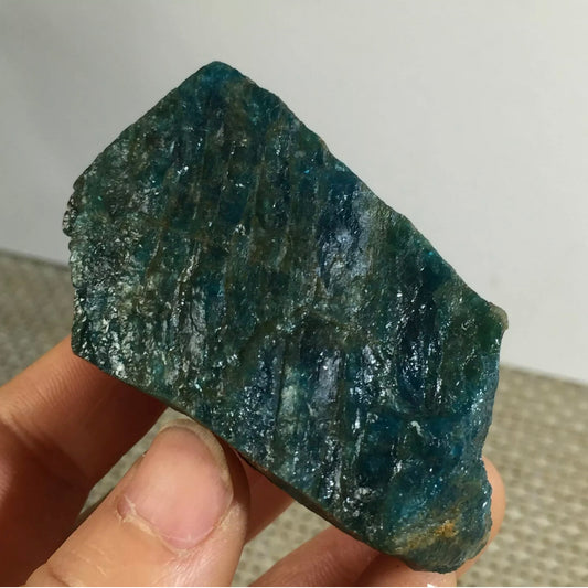Blue Green Apatite Crystal Stone Natural Mineral Specimen healing gemstone