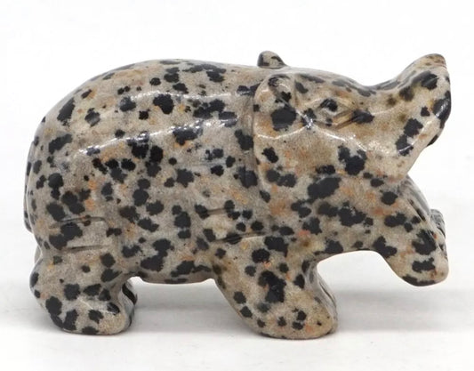 Dalmatian Jasper Hippopotamus