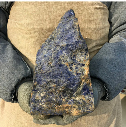 Natural Raw Sodalite gemstone Boulder Rock