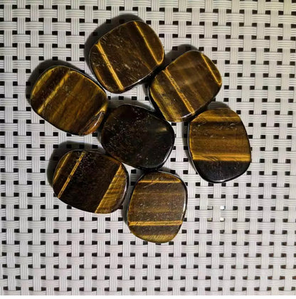 Natural Tiger Eye Worry Stone
