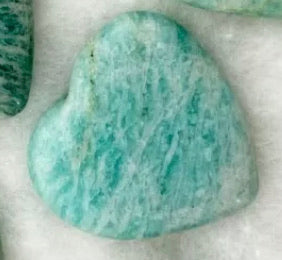 Natural Amazonite Mini Heart