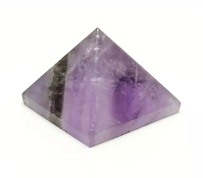 Natural Amethyst Crystal Pyramid