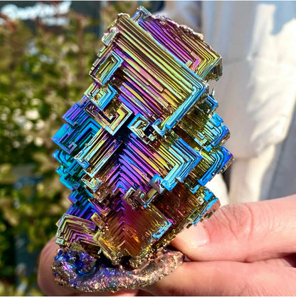 Natural Large Bismuth gemstone Crystal