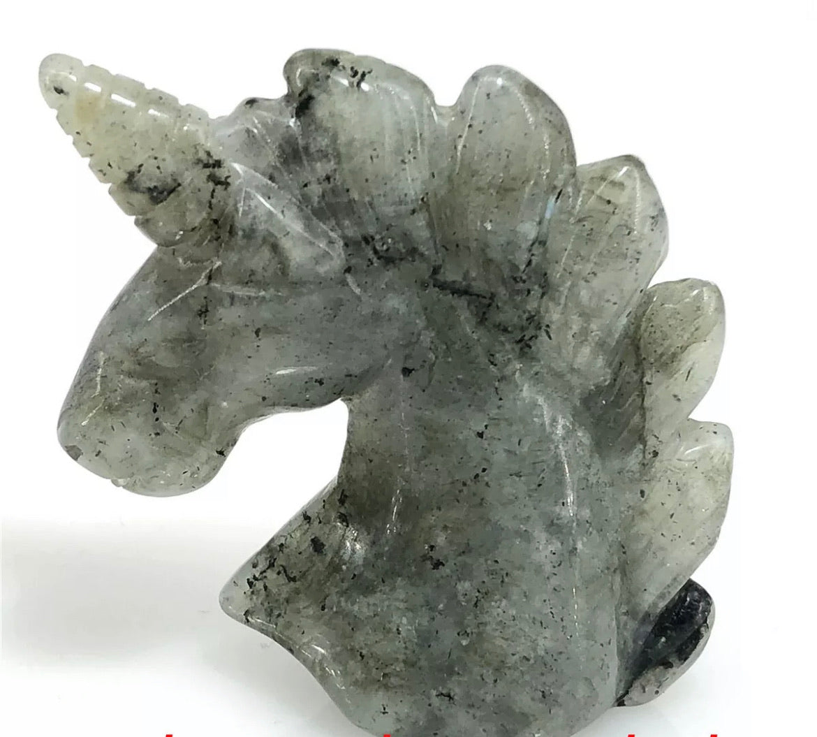 Natural Labradorite Unicorn