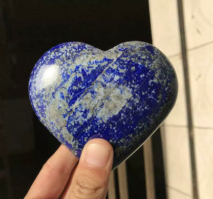 Blue Lapis Lazuli Heart