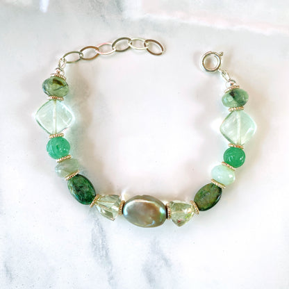 Get your green gemstones on, Bracelet