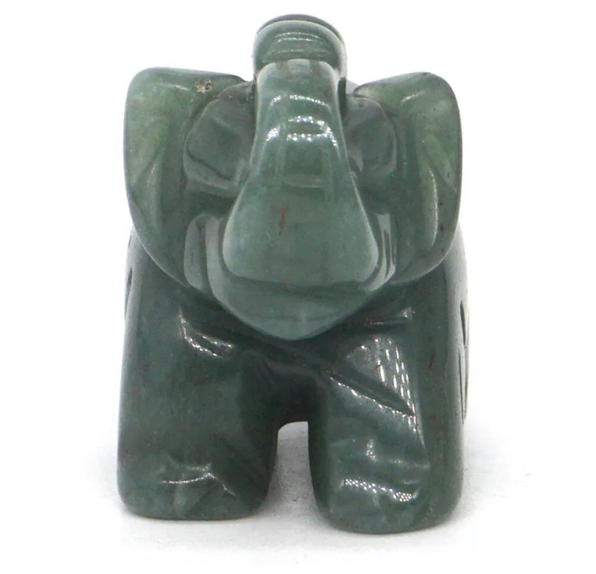 Natural Green Aventurine gemstone Elephant