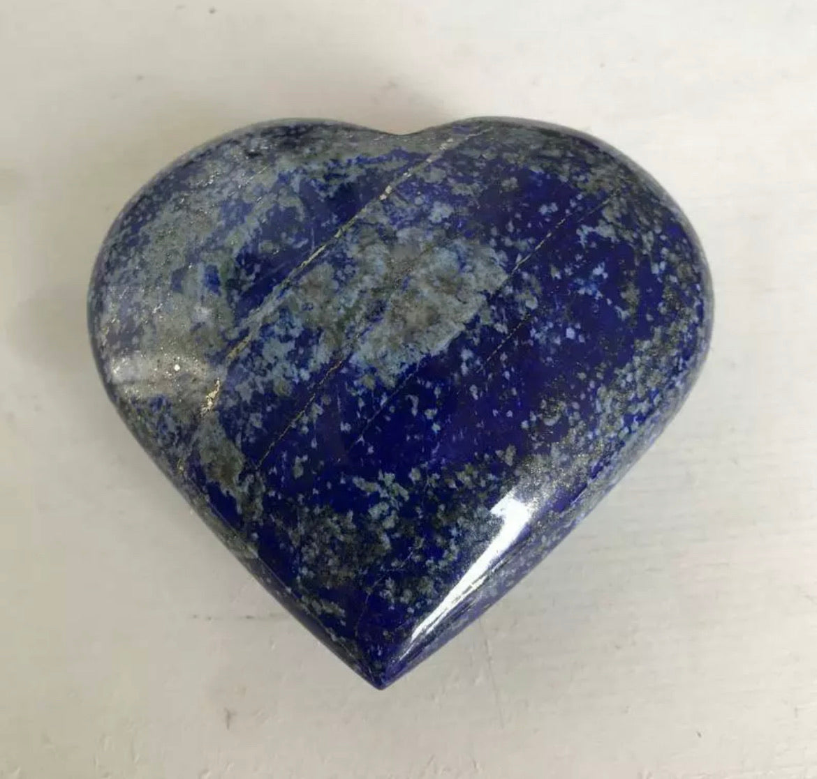 Blue Lapis Lazuli Heart