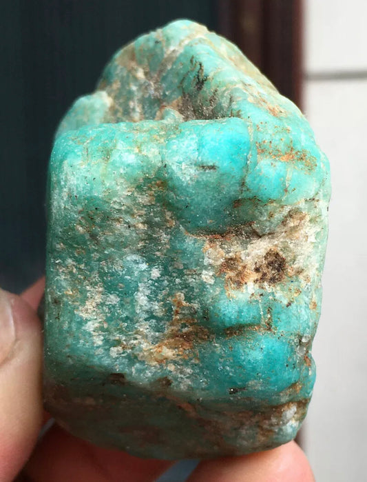 Natural rough form Amazonite