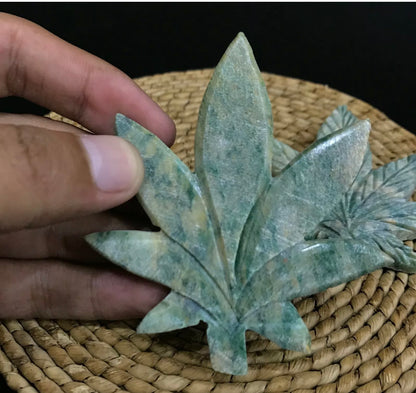 Natural Amazonite Leaf