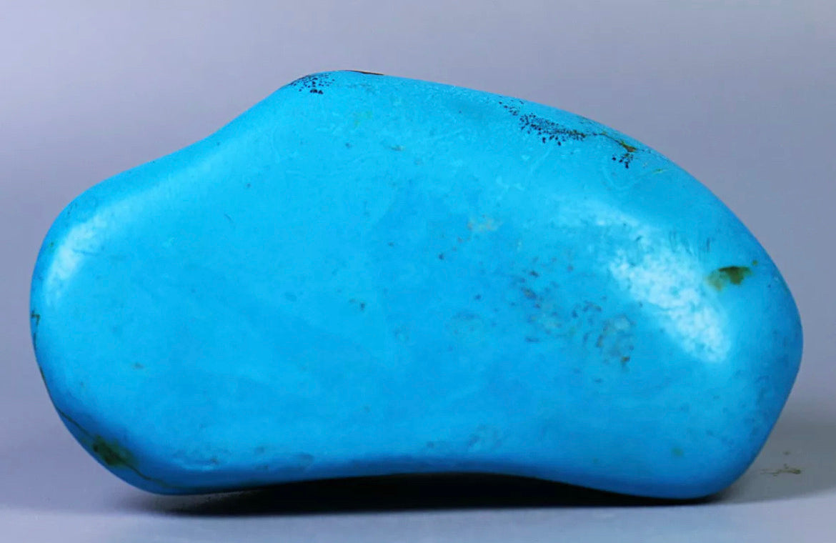 Blue turquoise gemstone rough stone Crystal mineral specimen