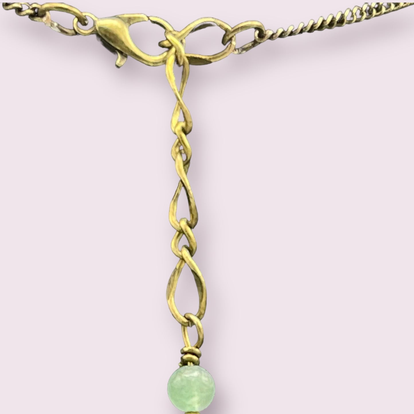 Raw Green Aventurine Choker Necklace