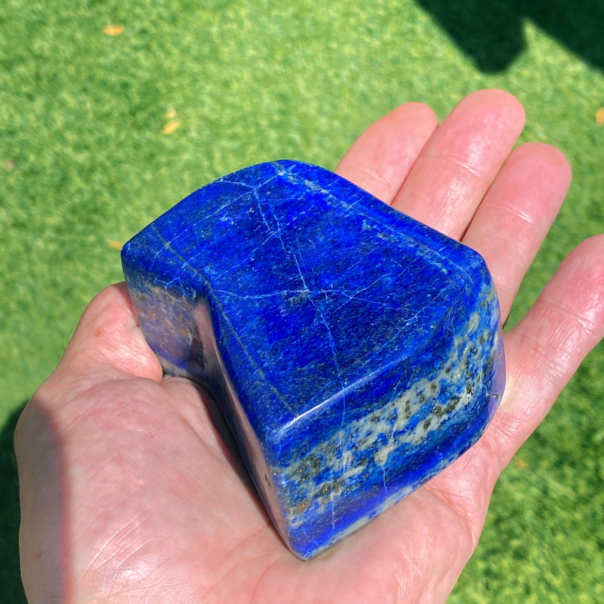 Raw Lapis Lazuli Stone - A Quality